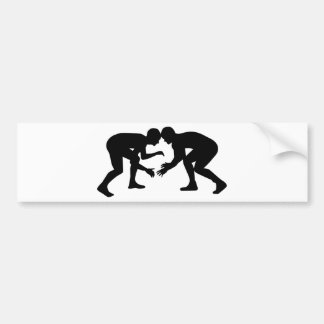 Wrestling-Ringkämpfer Autoaufkleber