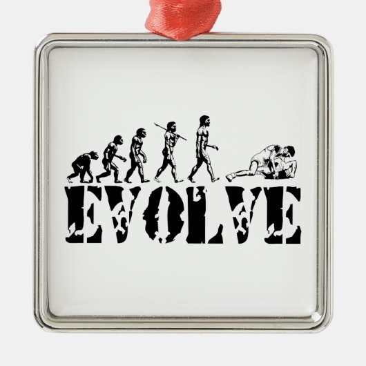 Wrestling-Ringkämpfer-festhaltene Ornament Aus Metall (Vorne)