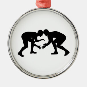 Wrestling-Ringkämpfer Ornament Aus Metall