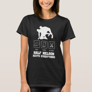 Wrestling Rock Paper Schere Usa schlägt alles T-Shirt