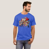 Wrestling-Roster 80er T-Shirt (Vorne ganz)