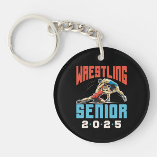 Wrestling Senior Class of 2025 Abschluss Schlüsselanhänger