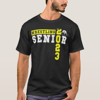 Wrestling Senior Night Abschluss Senior 2023 Wres T-Shirt