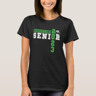 Wrestling Senior Night Graduation Idea Senior 2023 T-Shirt