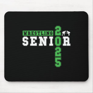 Wrestling Senior Night Wrestling Senior 2025 Gradu Mousepad