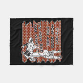 Wrestling-Sieg Fleecedecke (Vorderseite (Horizontal))