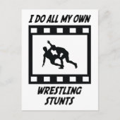 Wrestling Stunts Postkarte (Vorderseite)