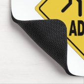 Wrestling-Süchtiger Mousepad (Ecke)