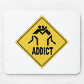 Wrestling-Süchtiger Mousepad (Vorne)
