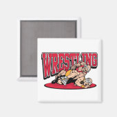 Wrestling Takedown Magnet (Vorderseite/Rückseite)