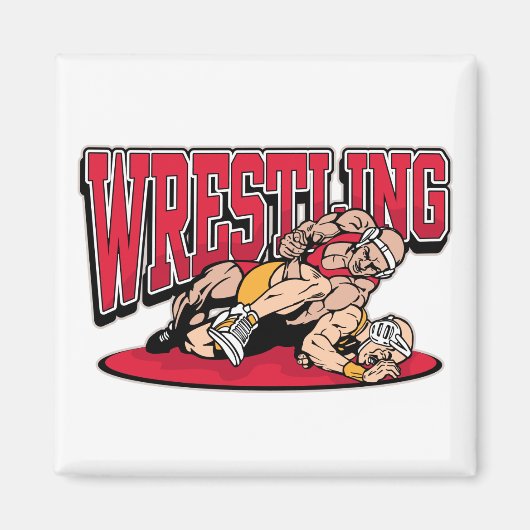 Wrestling Takedown Magnet (Vorne)