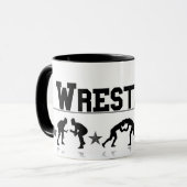 Wrestling-Tasse Tasse (Vorderseite Links)
