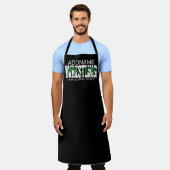 Wrestling Team ADD TEXT School Athlete Wrestler Schürze (Getragen)