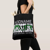 Wrestling Team ADD TEXT School Athlete Wrestler Tasche (Von Nahem)