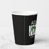 Wrestling Team ADD TEXT School Varsity Wrestler Pappbecher (Rechts)