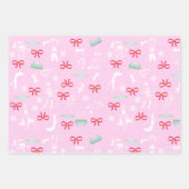 Wrestling themed wrapping paper - variety 3-pack geschenkpapier set (Vorderseite 2)