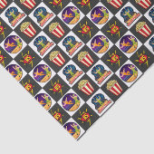 Wrestling Tissue Paper  Seidenpapier (Detail)