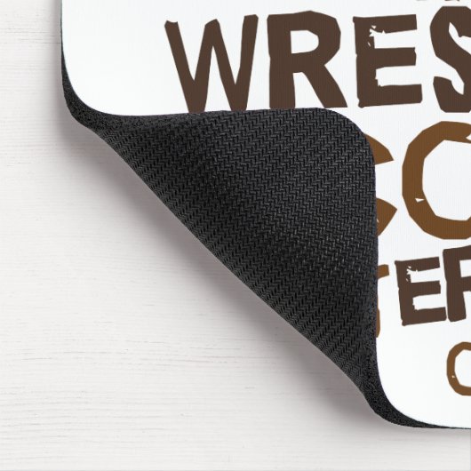 Wrestling-Trainer-Geschenk Mousepad (Ecke)