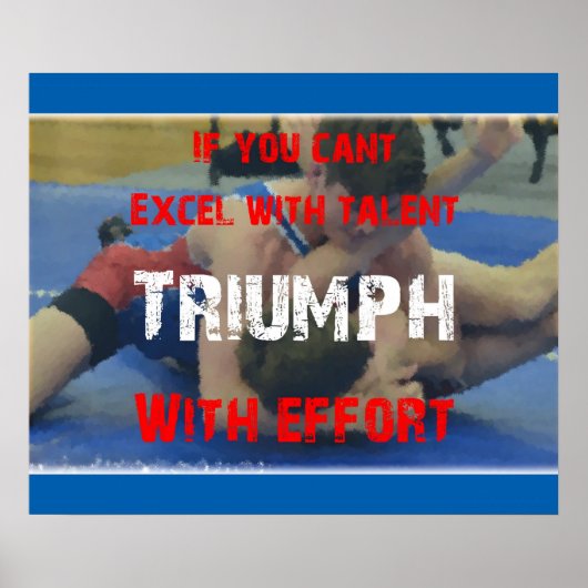 Wrestling Triumph Poster (Vorne)