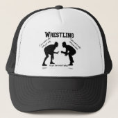 Wrestling Truckerkappe (Vorderseite)