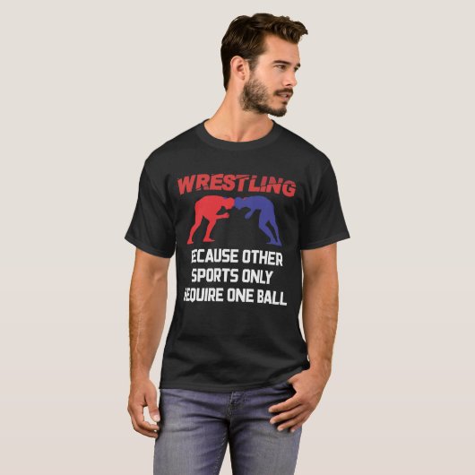 Wrestling und andere Sportarten erfordern nur eine T-Shirt (Vorne ganz)