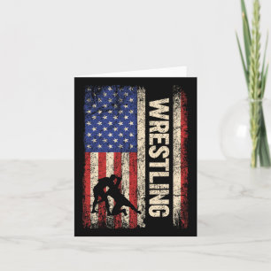 Wrestling USA Shirt Wrestle 4. J Karte