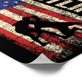 Wrestling USA Shirt Wrestle 4. J Poster (Ecke)