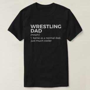 Wrestling Vater Definition Funny Wrestler T-Shirt