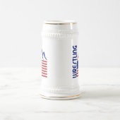 Wrestling Vereinigte Staaten Bierglas (Mittel)