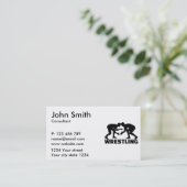 Wrestling Visitenkarte (Stehend Vorderseite)