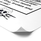 Wrestling-Warnplakat Poster (Ecke)