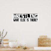 Wrestling Was gibt es sonst noch? Poster (Küche)