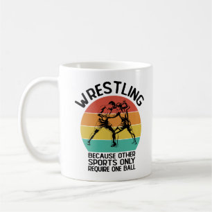 Wrestling wegen anderer Sportler Wrestling Wresler Kaffeetasse