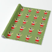 Wrestling Weihnachtsgeschenk Geschenkpapier (Ungerollt)