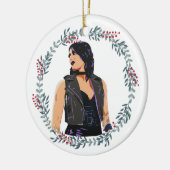 Wrestling Weihnachtsschmuck - Rhea (Links)
