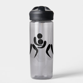 Wrestling-Wettbewerb Eddy Water Flasche