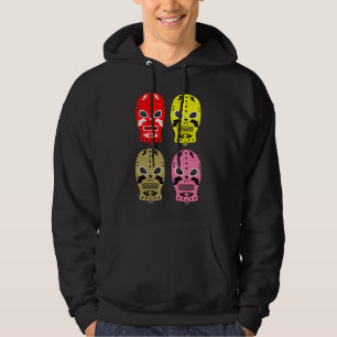 Wrestling-Wettkampfmasken Hoodie
