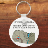 WRESTLING Witz Geschenke T - Shirt Schlüsselanhänger (Vorderseite)