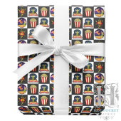 Wrestling Wrapping Paper Geschenkpapier