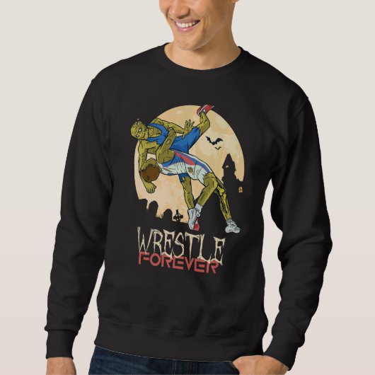 Wrestling Wrestle Forever Sweatshirt (Vorderseite)