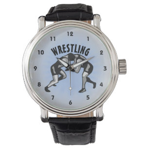 Wrestling Wrestler Design Armbanduhr