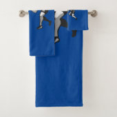 Wrestling Wrestler Design Badhandtuch Set (Insitu)