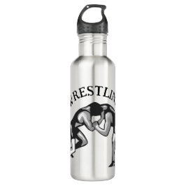 Wrestling Wrestler Design Edelstahlflasche