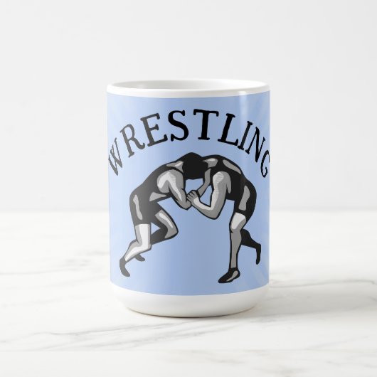 Wrestling Wrestler Design Kaffeetasse (Mittel)