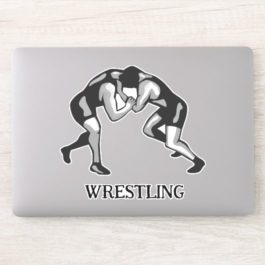 Wrestling Wrestler Design Kontaktsticker Aufkleber (Computer)
