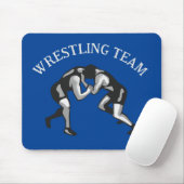 Wrestling Wrestler Design Mousepad (Mit Mouse)