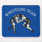 Wrestling Wrestler Design Mousepad (Vorne)