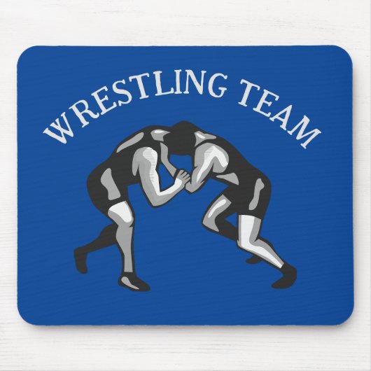 Wrestling Wrestler Design Mousepad (Vorne)