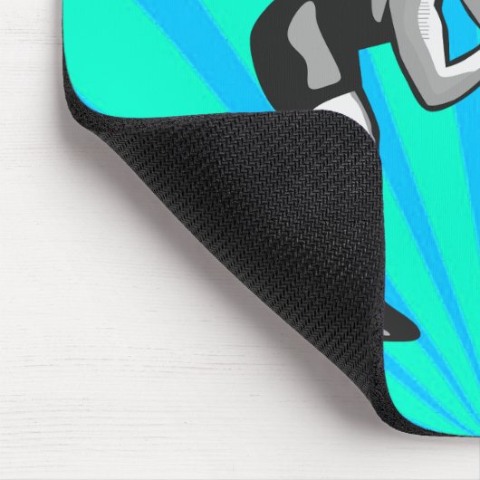 Wrestling Wrestler Design Mousepad (Ecke)