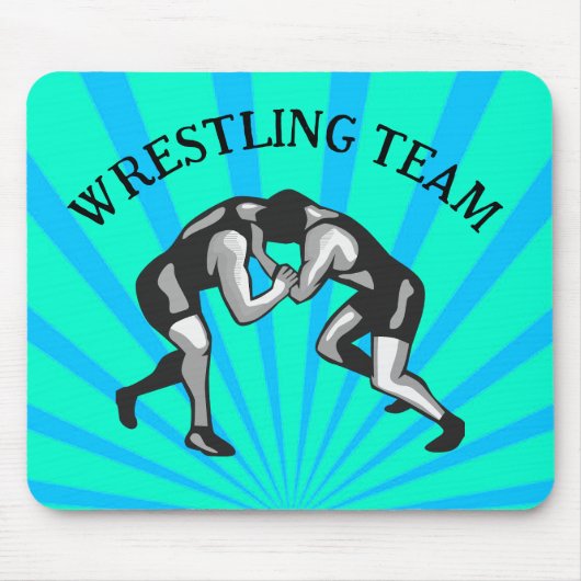 Wrestling Wrestler Design Mousepad (Vorne)